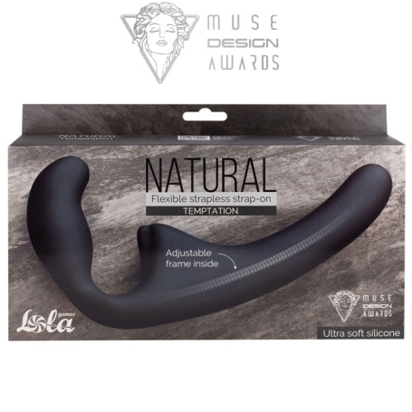 Страпон безремневой Natural Temptation