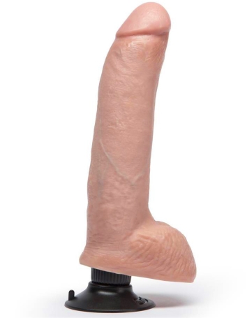 Фаллос-вибратор 9" Vibrating Cock with Balls